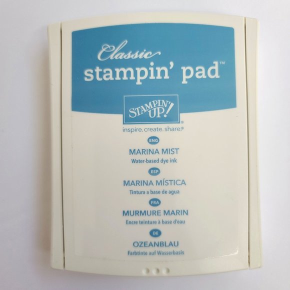 🎀SOLD🎀 Stampin Up! Classic Stampin Pad - Marina Mist - Picture 1 of 2